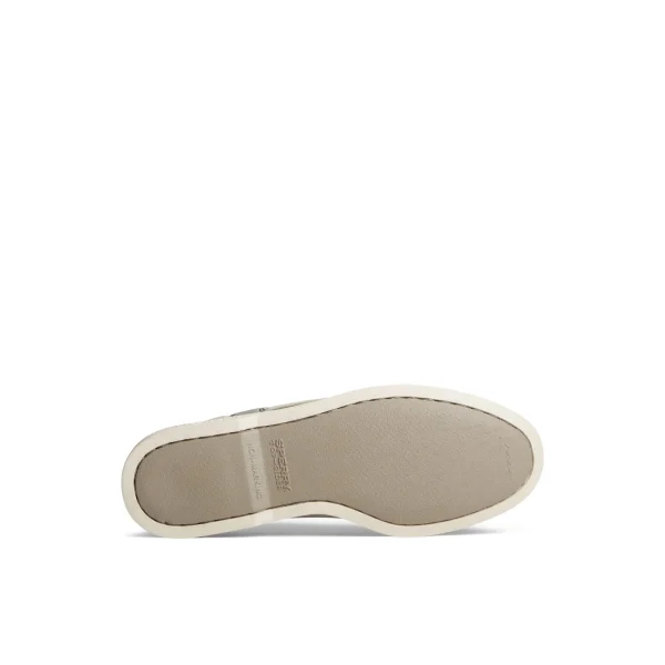 Sperry Authentic Original™ Cross Lace Boat Shoe Grey Best Sale