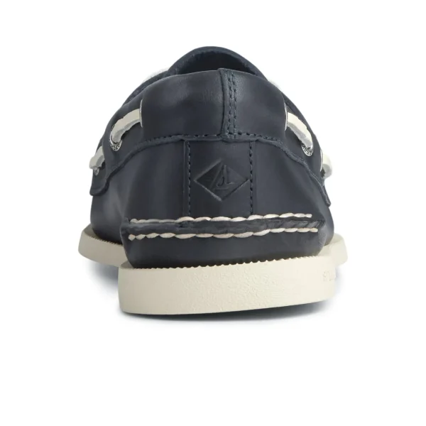Sperry Authentic Original™ Leather Boat Shoe Navy Flash Sale