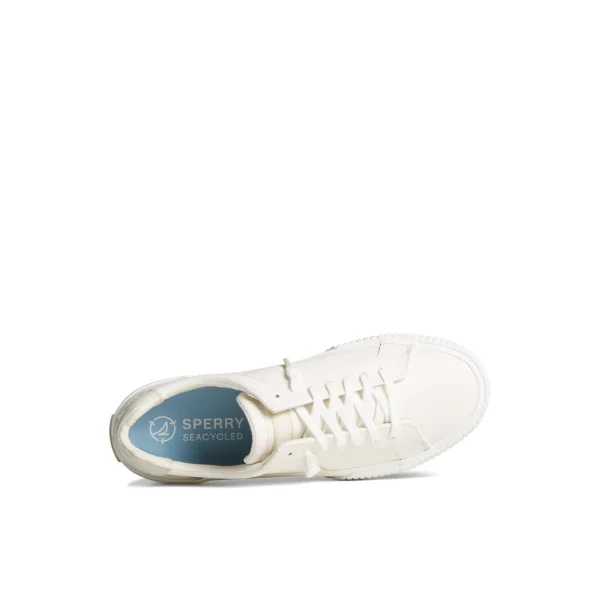 Sperry Bermuda Leather Sneaker White Hot