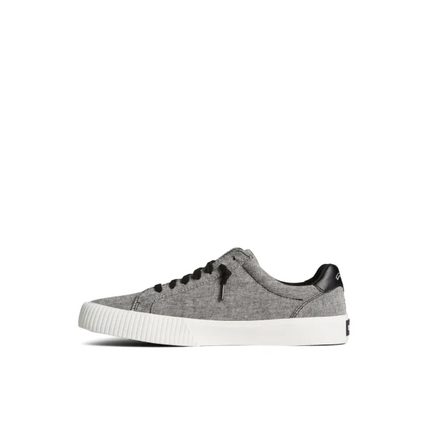 Sperry Bermuda SeaCycled™ Canvas Sneaker Black Outlet