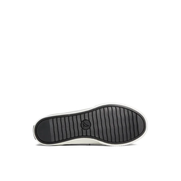 Sperry Bermuda SeaCycled™ Canvas Sneaker Black Outlet
