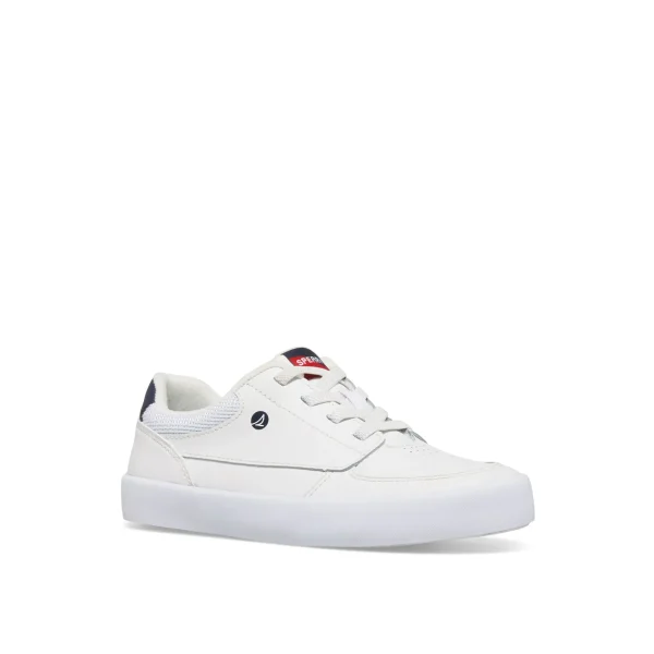 Sperry Boardwalk Leather Sneaker White Fashion
