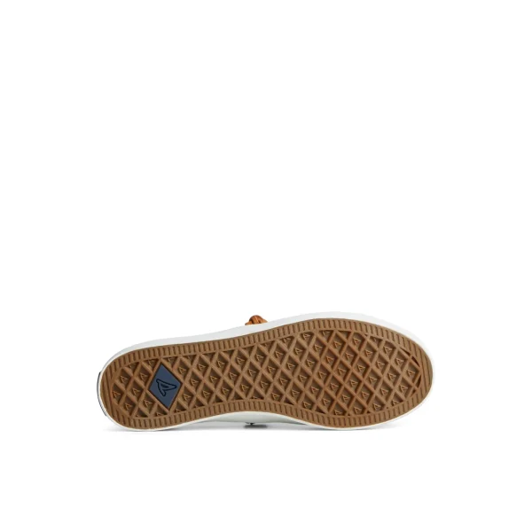 Sperry Crest Triple Sneaker WhiteTextileCanvas Cheap