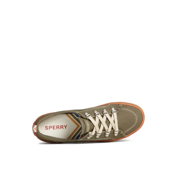 Sperry Crest Vibe Sneaker Green Clearance