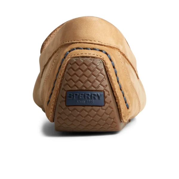 Sperry Davenport Nubuck Venetian Driver Bone Fashion