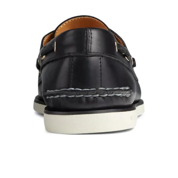 Sperry Gold Cup Authentic Original Orleans Boat Shoe BlackLeatherMixedMaterial Store