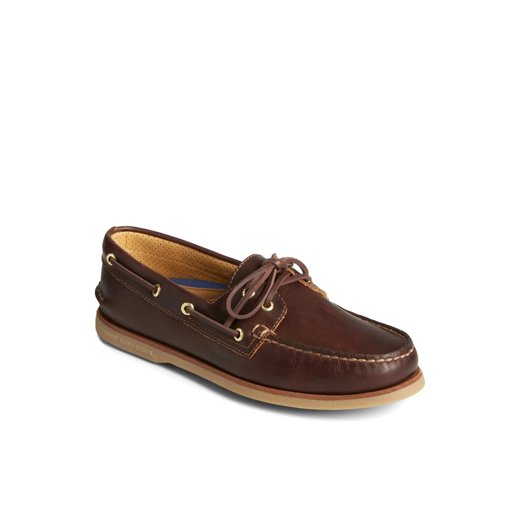 Sperry Gold Cup™ Authentic Original™ Orleans Leather Boat Shoe Brown Hot