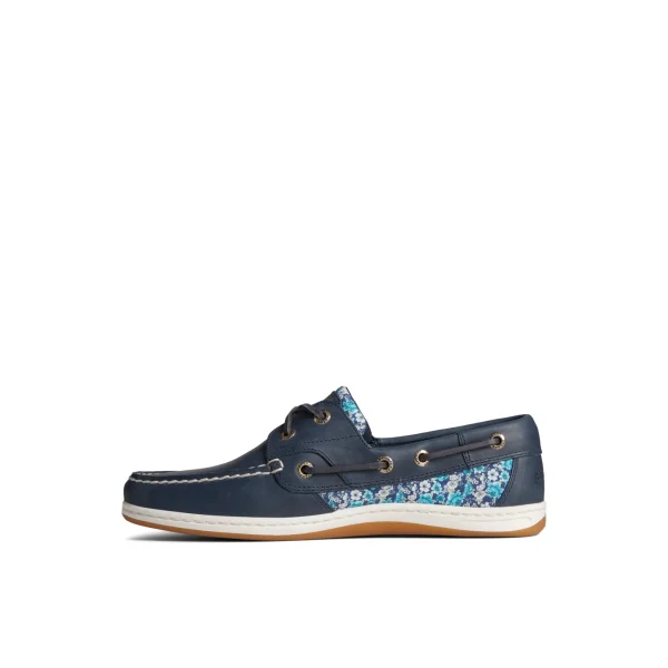 Sperry Koifish Floral Boat Shoe Navy Shop