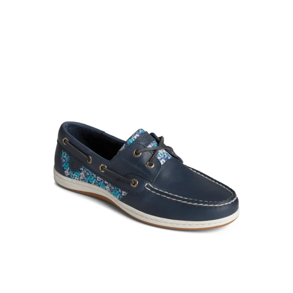 Sperry Koifish Floral Boat Shoe Navy Shop
