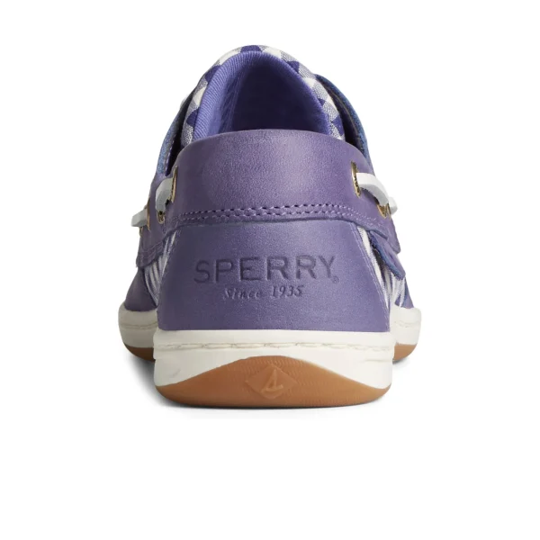 Sperry Koifish Gingham Boat Shoe Blue New