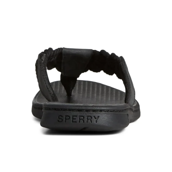 Sperry Parrotfish Braid Sandal Black Hot