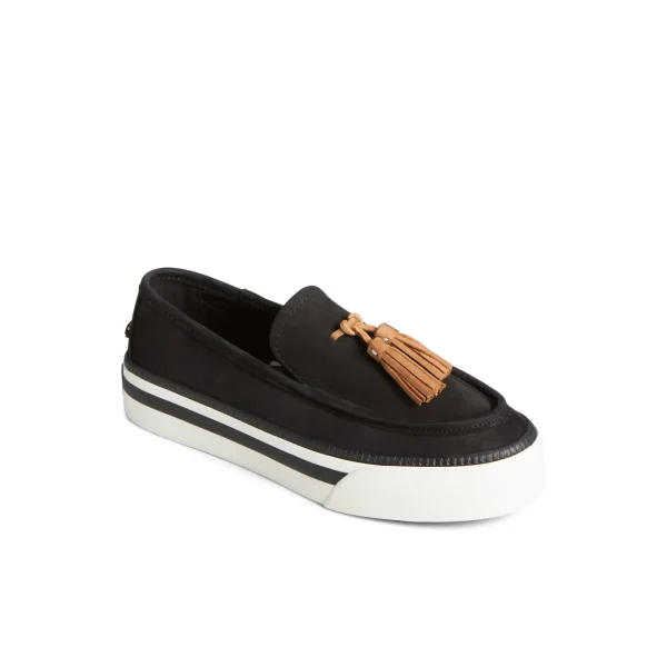 Sperry Sea Sailor Platform Sneaker Black Fashion