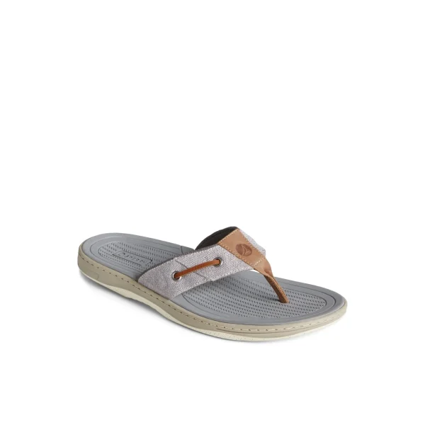 Sperry SeaCycled™ Baitfish Baja Flip Flop Grey Store