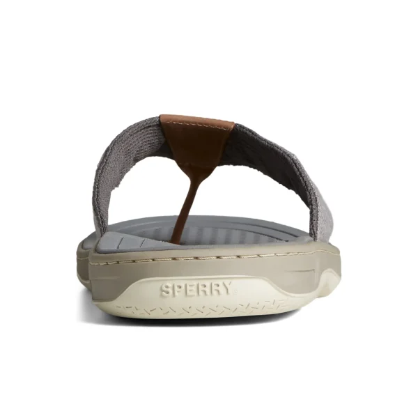 Sperry SeaCycled™ Baitfish Baja Flip Flop Grey Store