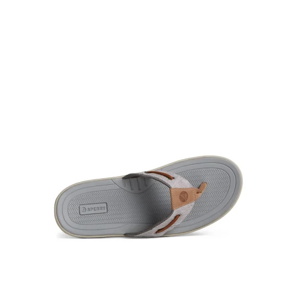 Sperry SeaCycled™ Baitfish Baja Flip Flop Grey Store