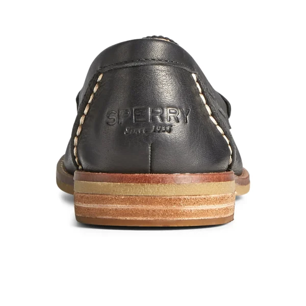 Sperry Seaport Penny Leather Loafer Black Cheap