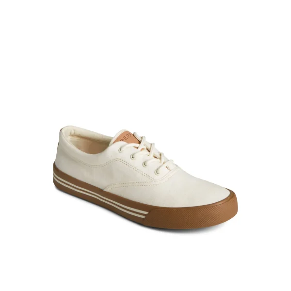 Sperry Striper II Linen CVO Sneaker White Discount