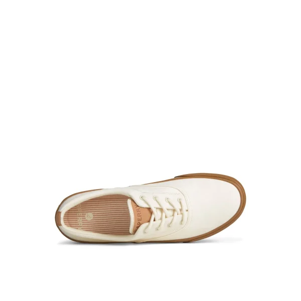 Sperry Striper II Linen CVO Sneaker White Discount