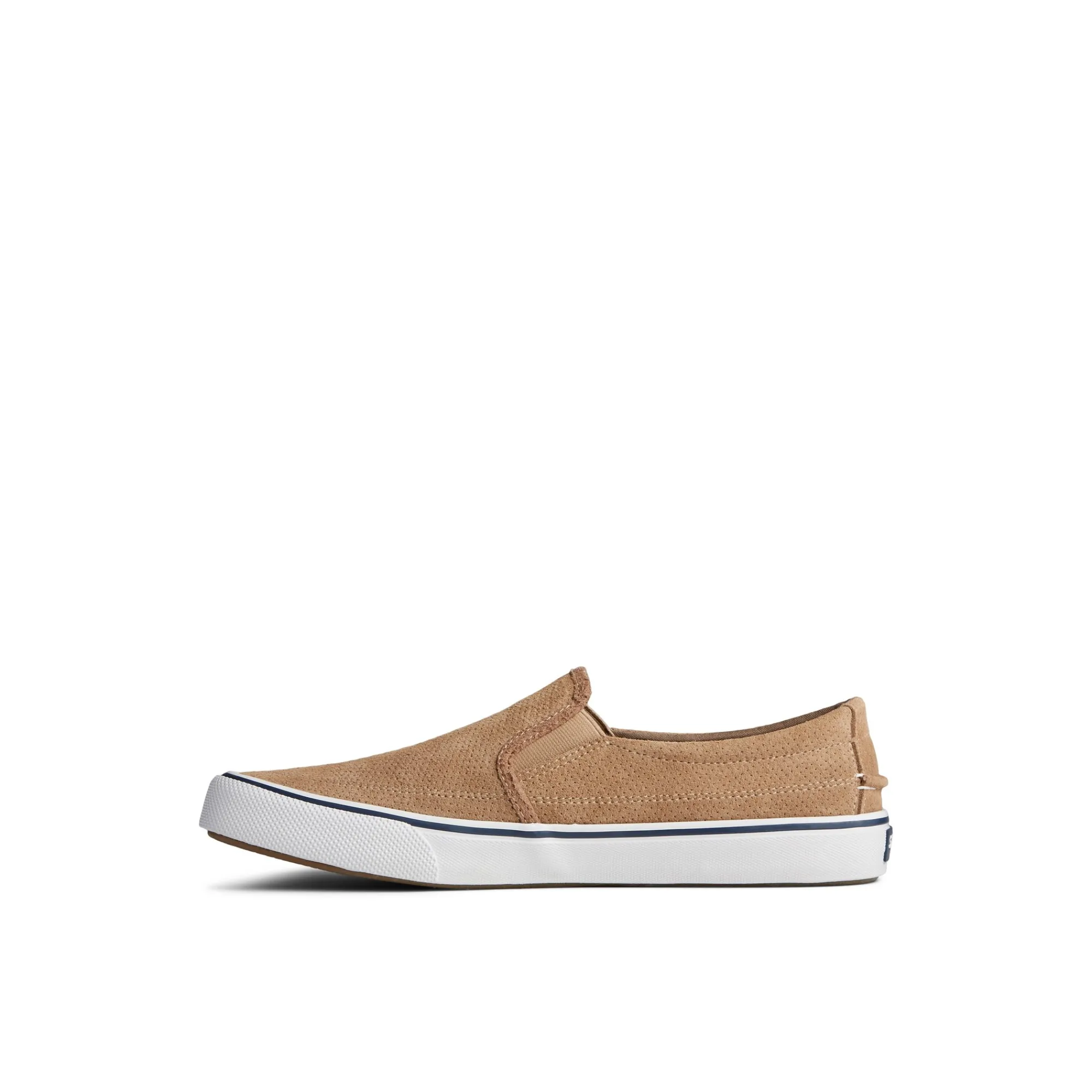 Sperry Striper II Twin Gore Perforated Slip On Sneaker MediumBeige Cheap