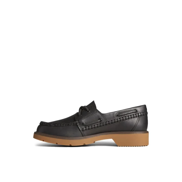 Sperry Wells Boat Shoes Black Best Sale